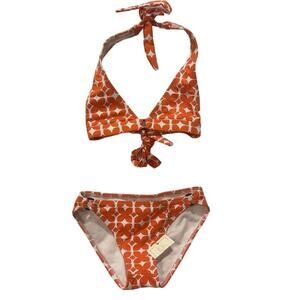 NEW Shoshanna Bikini  Girls Two Piece Swim Suit sz 4T NEW